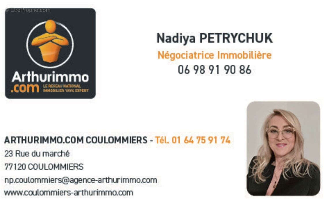 Maison à COULOMMIERS