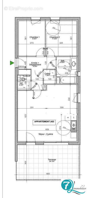 Appartement à VERNIERFONTAINE