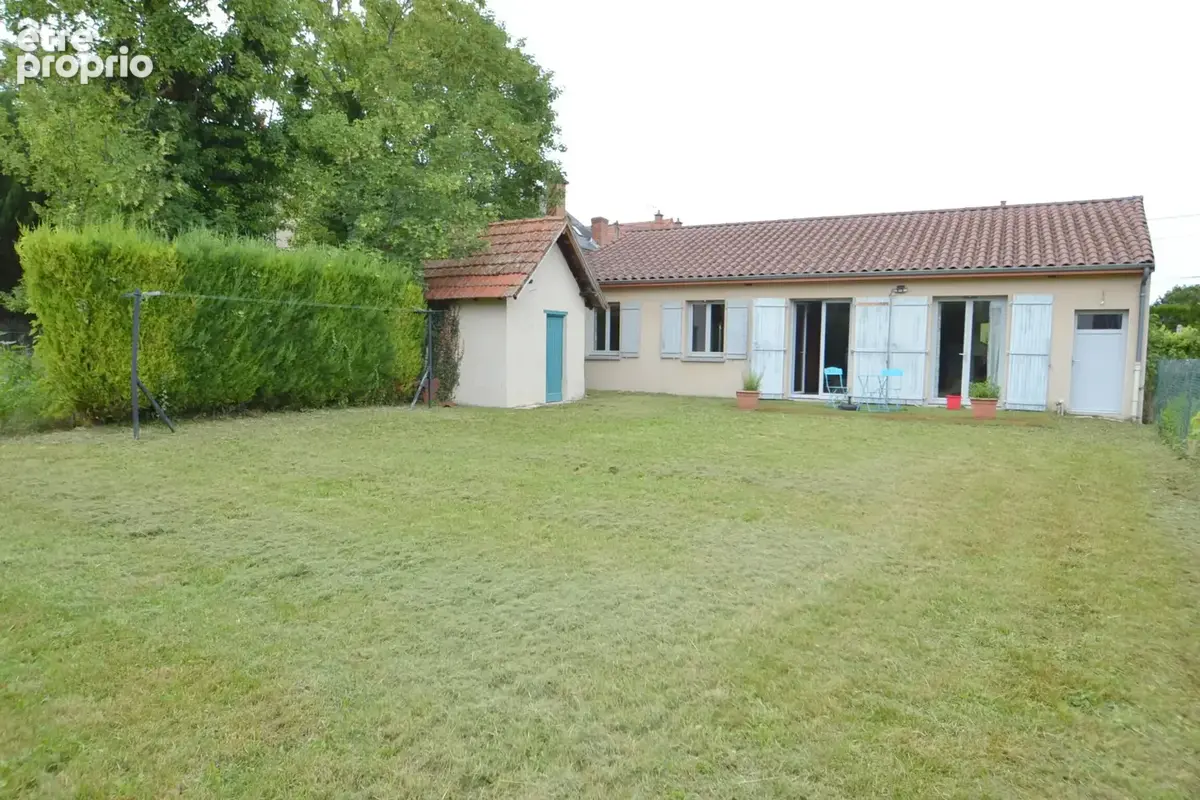 GANNAT, maison de plain pied T4 - photo 1