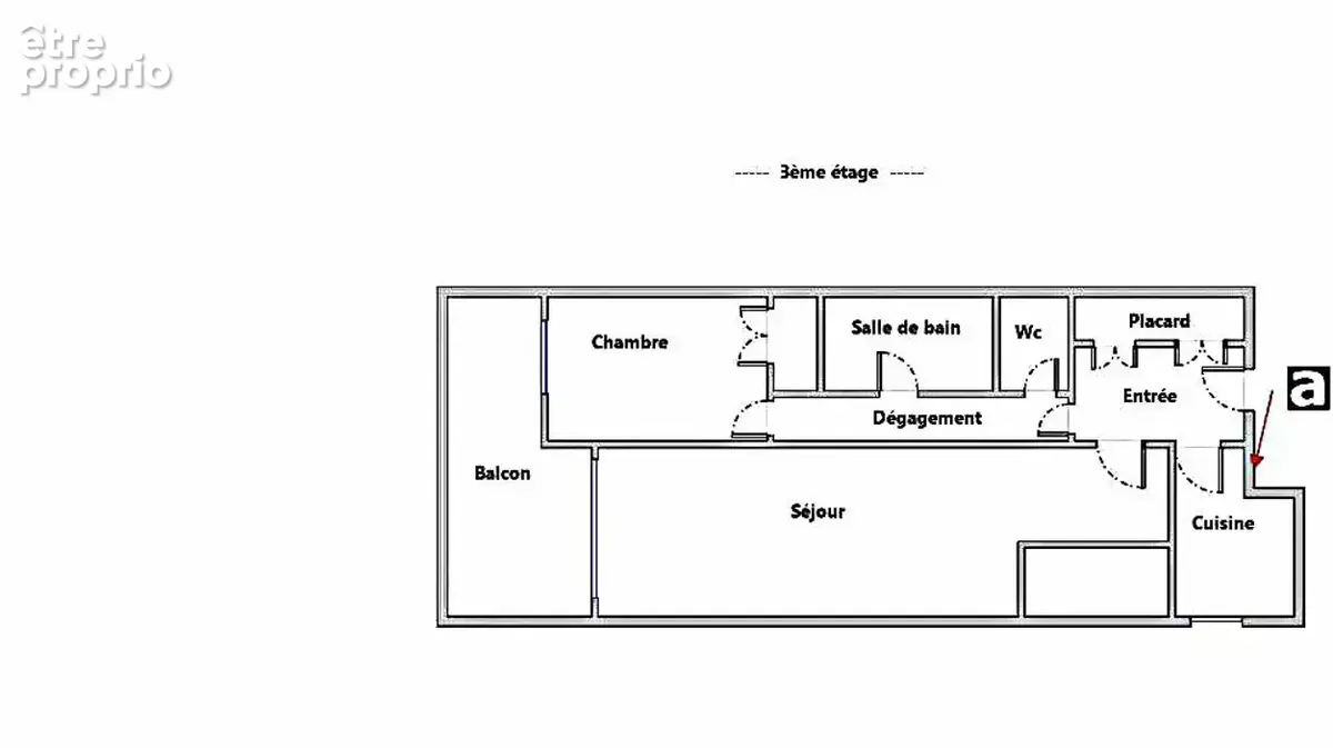 Appartement à rénover - photo 4