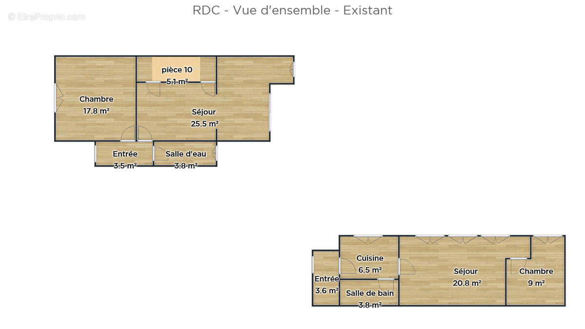 Maison à VERRIERES-LE-BUISSON