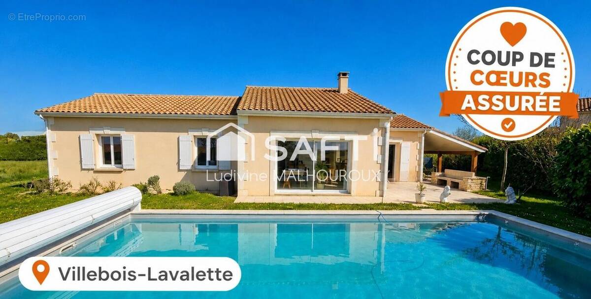 Photo 1 - Maison à VILLEBOIS-LAVALETTE
