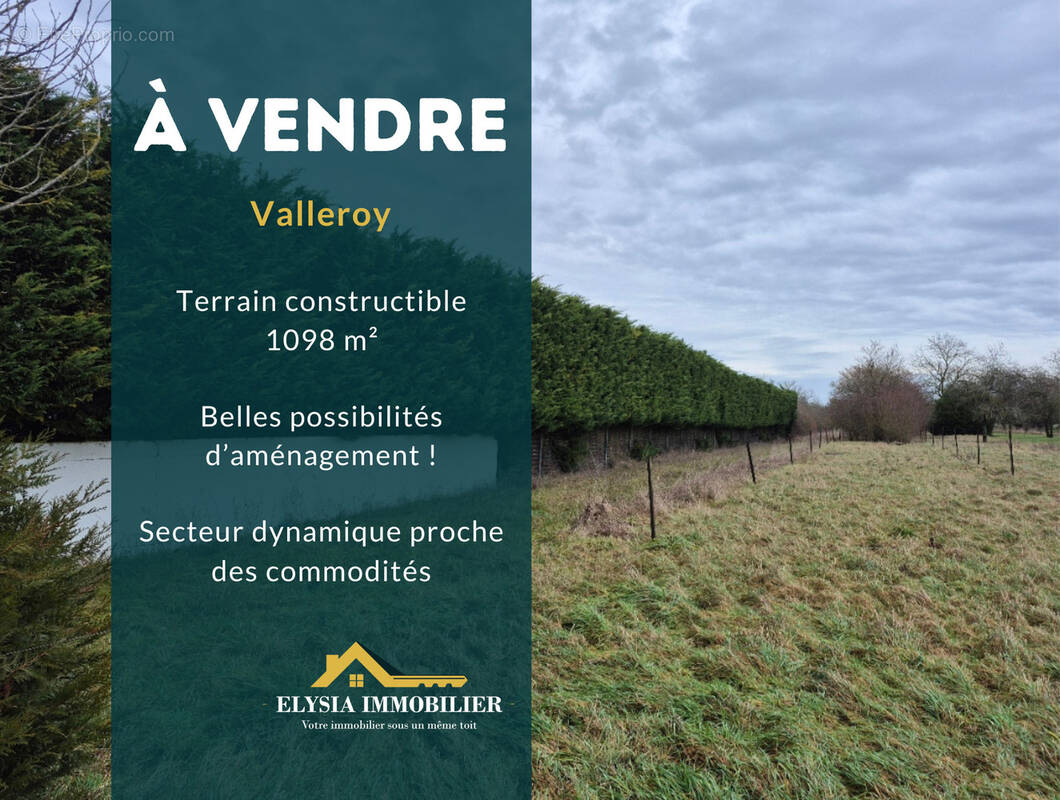 Terrain à VALLEROY