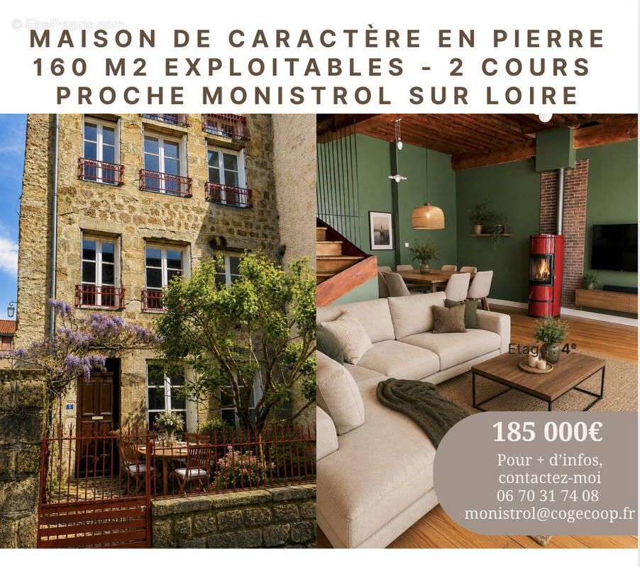 Maison à MONISTROL-SUR-LOIRE