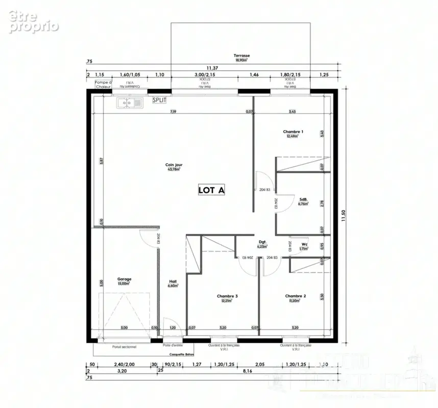 Maison t4 neuve- 98m2- montady - photo 3