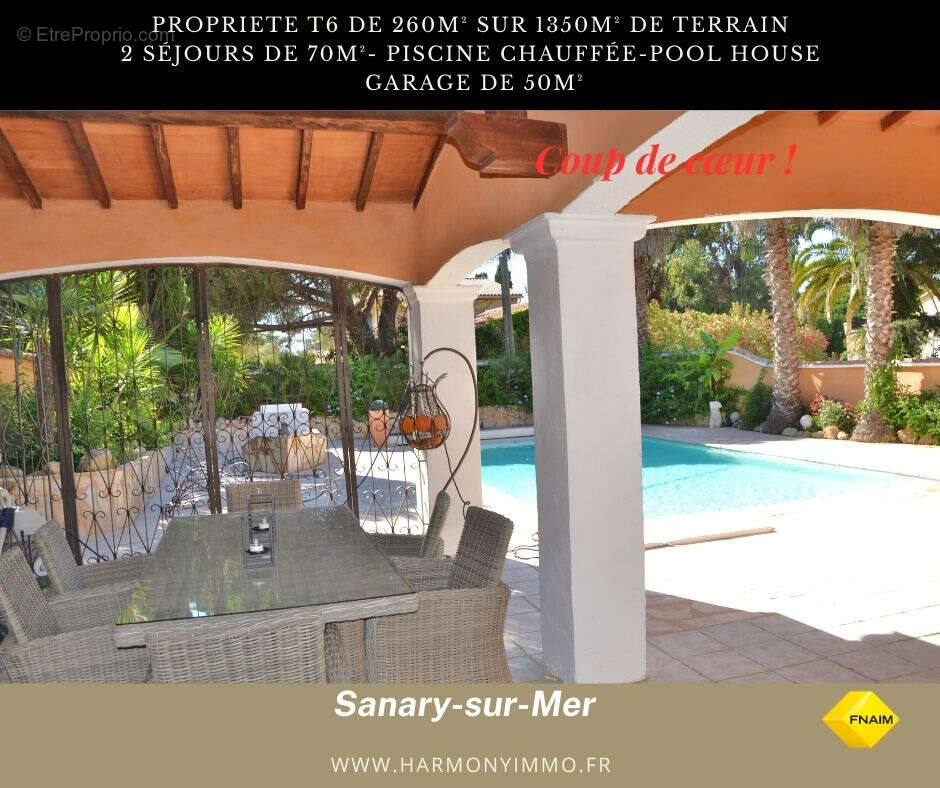 Maison à SIX-FOURS-LES-PLAGES