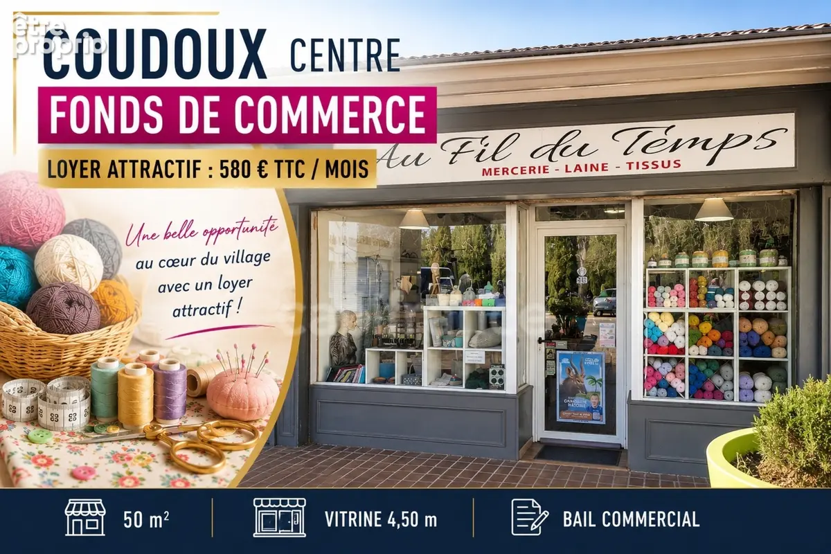 Commerce à COUDOUX