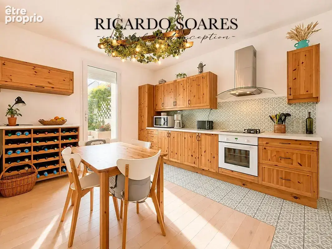 Vemars 95470 - maison de caractère 115m2 au sol / 3 chambres / garage 50m2 / magnifique jardin / cave - photo 6