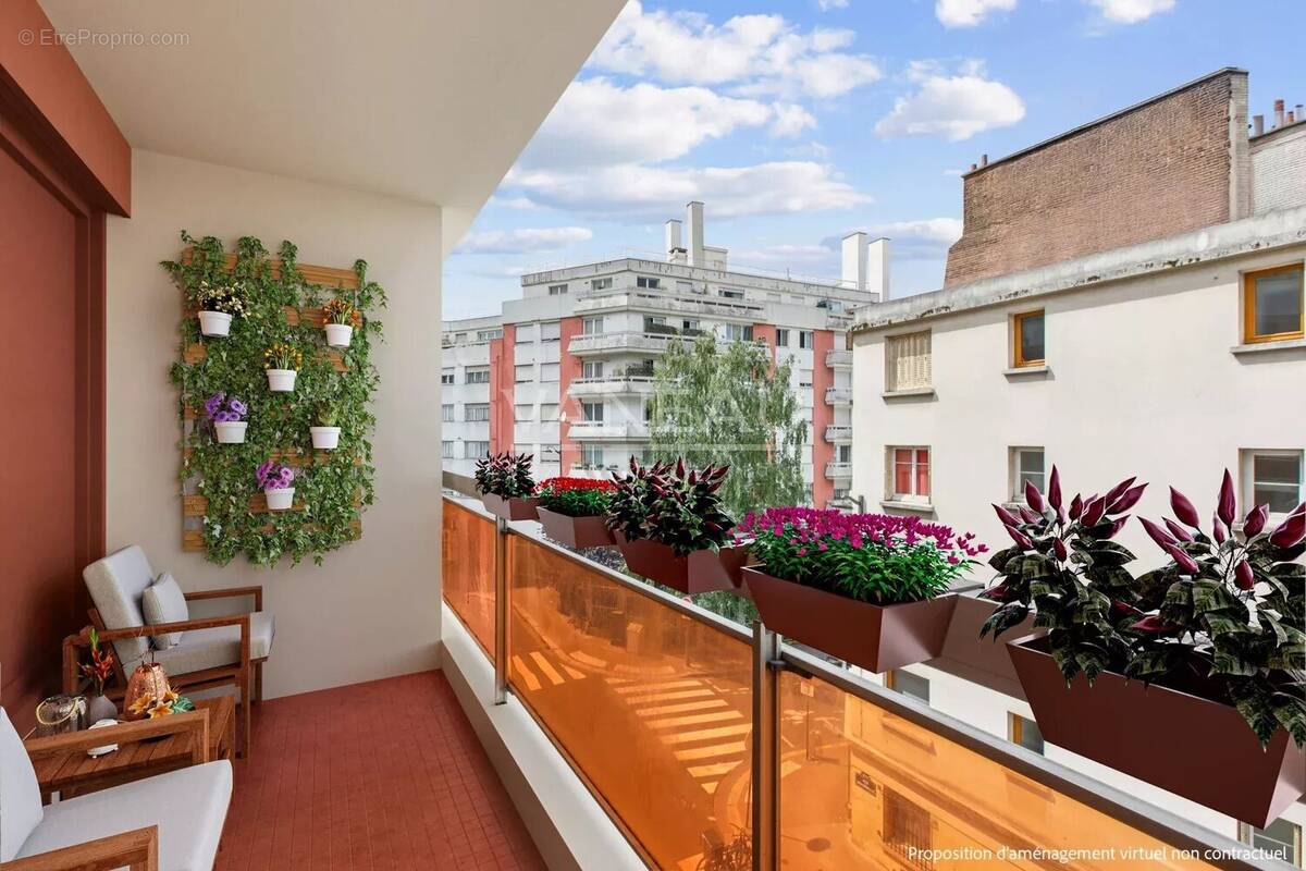 Appartement à PARIS-19E