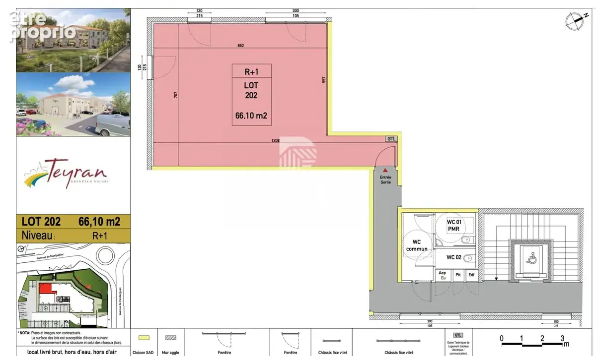 Commerce 66 m² à vendre à Teyran (34820) - photo 2