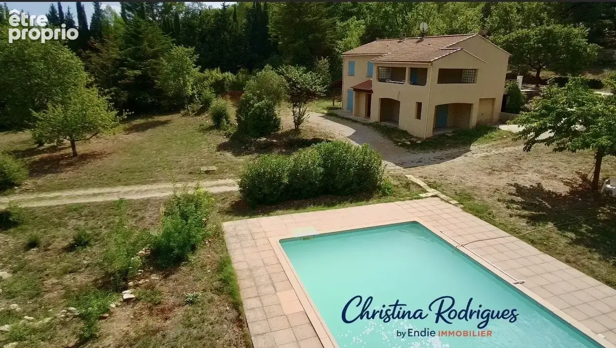 Lorgues villa t7 piscine garage cave - photo 5
