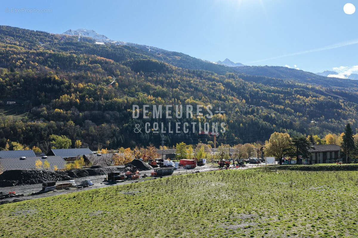 Vue depuis balcon - Appartement à BOURG-SAINT-MAURICE