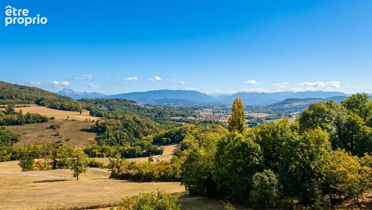 Vallières-sur-fier – batisse de caractere  vue d’exception et potentiel d’agrandissement - photo 1