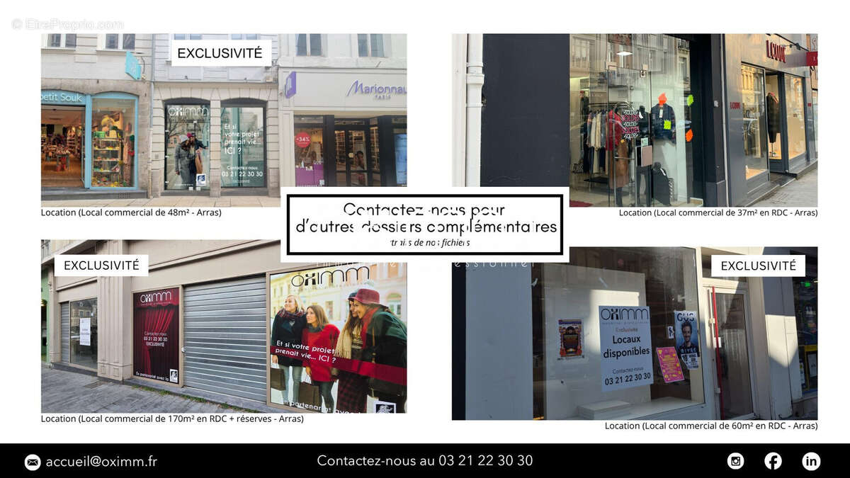 Commerce à ARRAS
