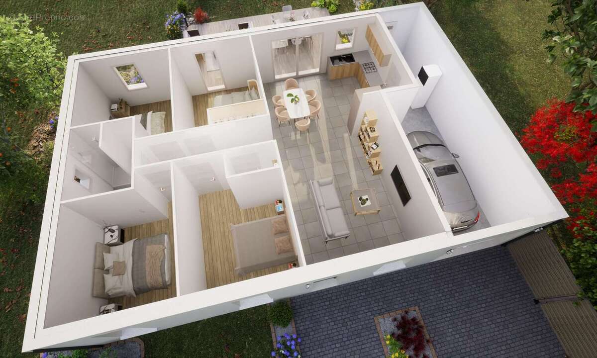 Maison à LA MEILLERAIE-TILLAY