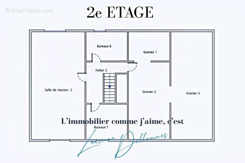 Superbe immeuble de rapport/Bureaux à vendre à ANZIN (59) - Maison bourgeoise en double distribution - photo 10