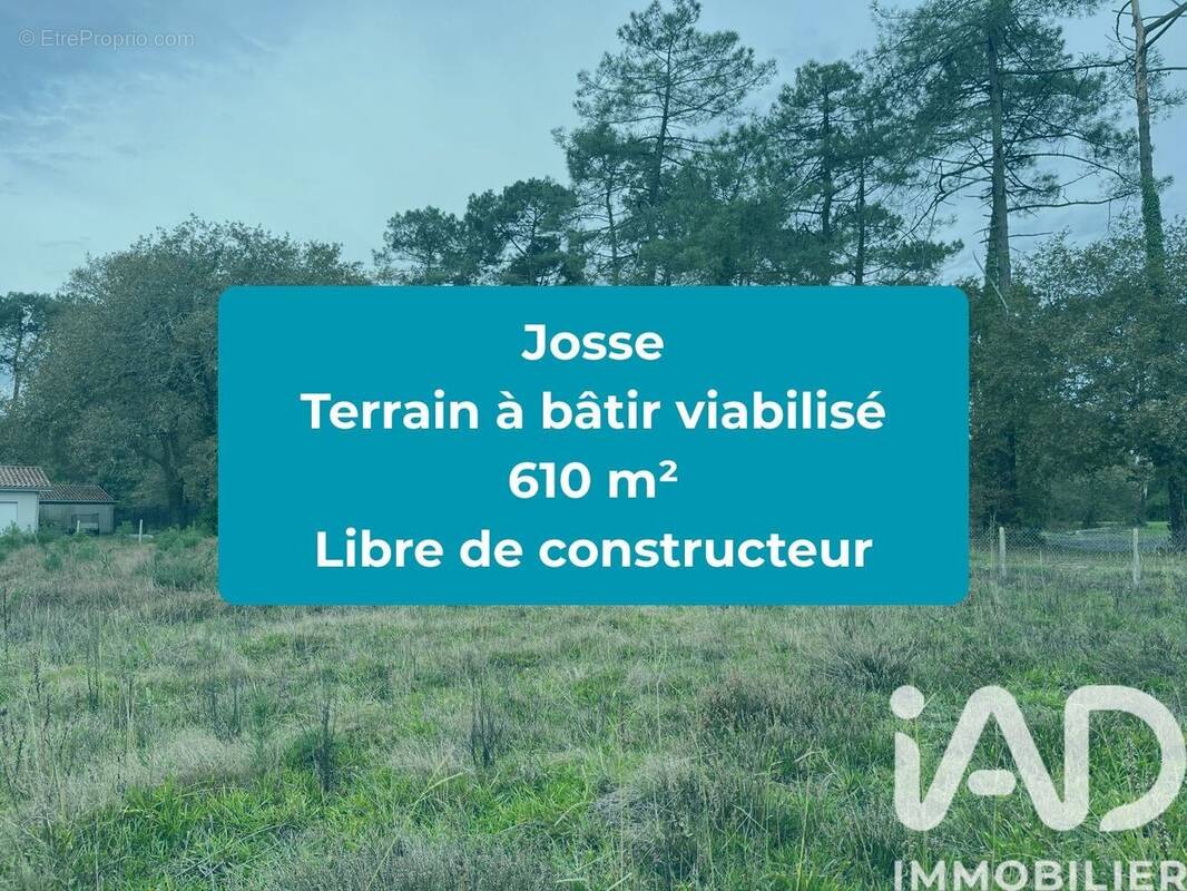 Photo 1 - Terrain à JOSSE