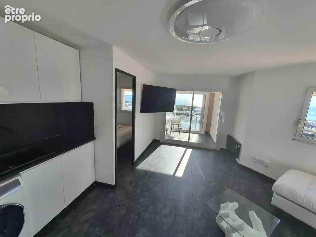 Appartement T2 Port de la Coudoulière vue mer - photo 7