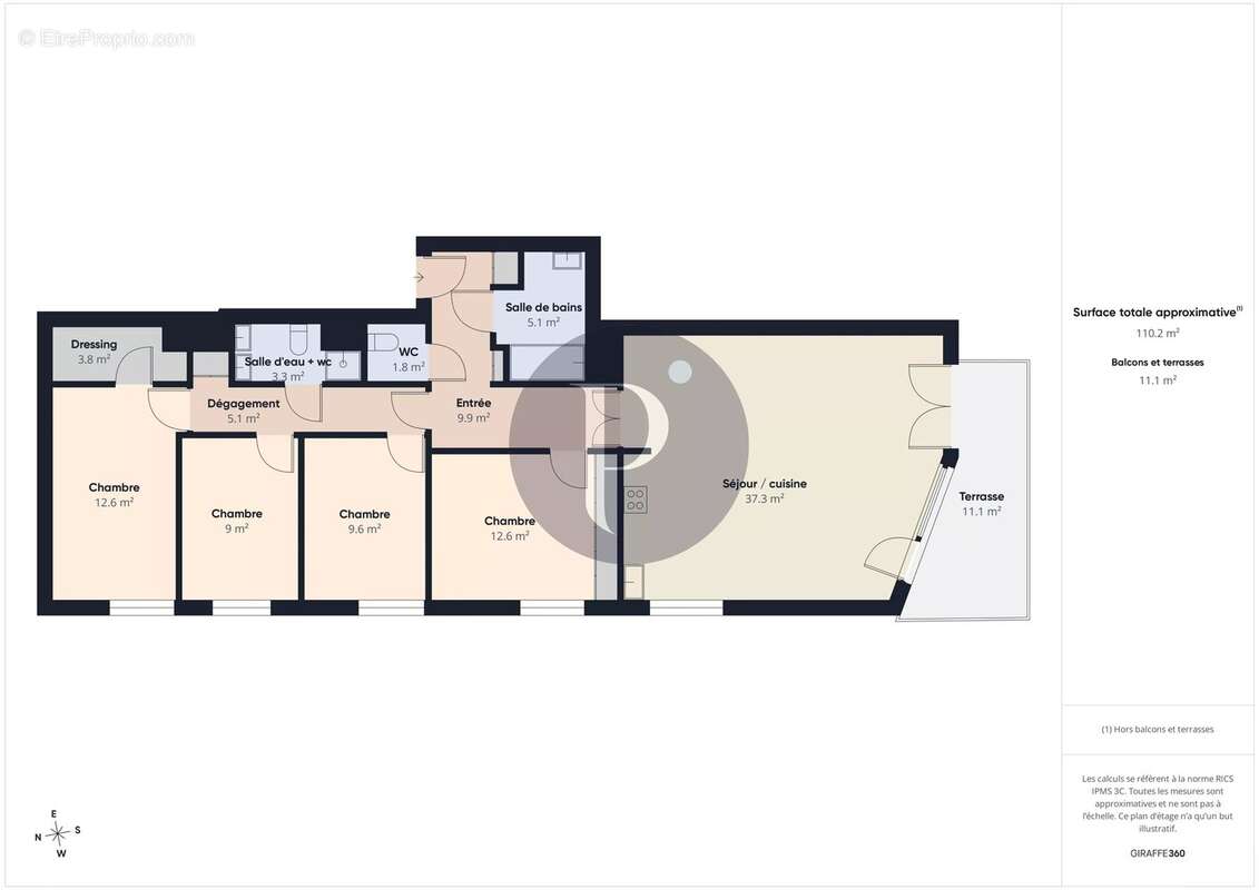 Appartement à CHATENAY-MALABRY