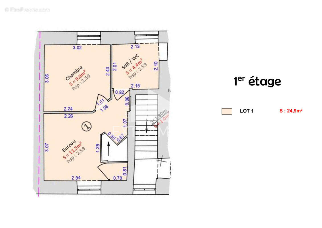 Appartement à SOURCIEUX-LES-MINES