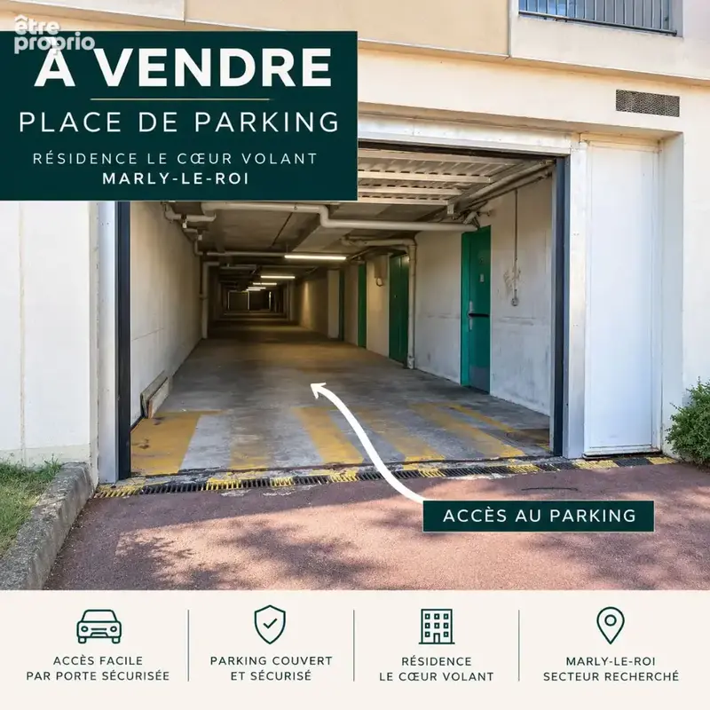 Parking gare de marly le roi - photo 2