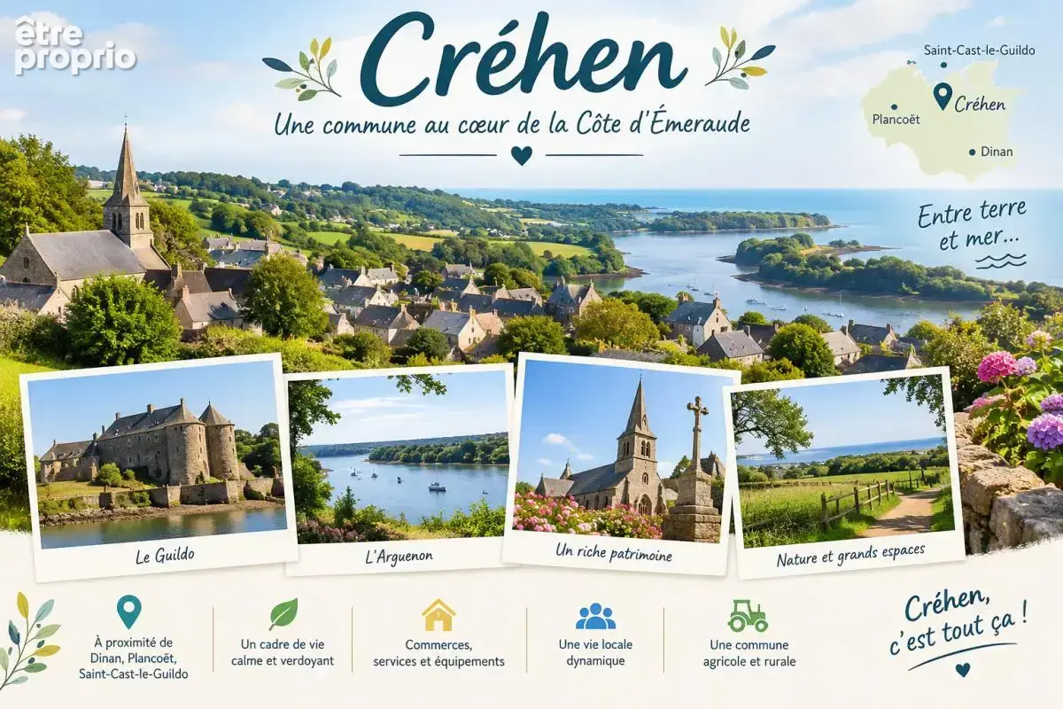 Photo Terrain à Crehen au prix de 32 300€