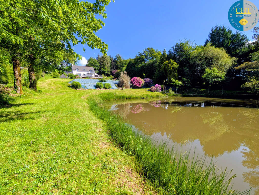 Exclusivité : magnifique maison et son étang privatif   paimpont (35380) avec cht immobilier - photo 59