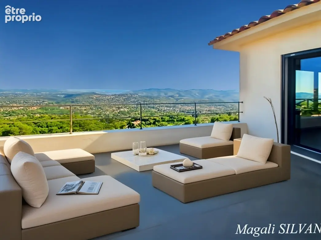 Villa neuve contemporaine vue  panoramique  Proche Cabris - photo 12