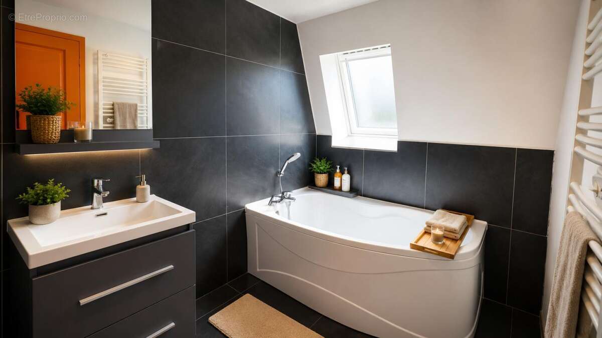 Tourcoing  superbe maison flamande entièrement rénovée 2 chambres avec jardin  129 500€ fai - photo 4