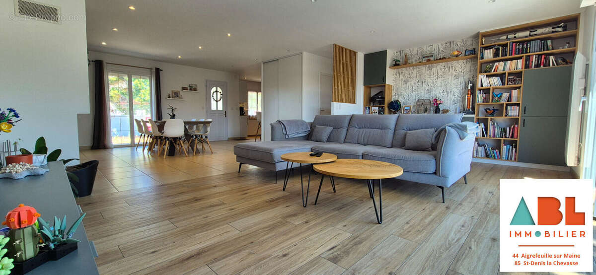 Maison 156m² familiale Aigrefeuille Sur Maine 4 chambres plain-pied - photo 11