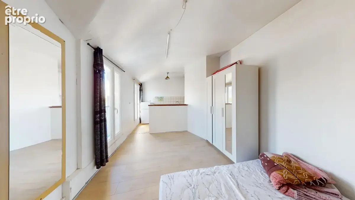 Avl immobilier exclu  pantin  écoquartier  studio  24 m²  dernier étage  bel immeuble ancien & copro bien entretenue  cuisine ou - photo 6