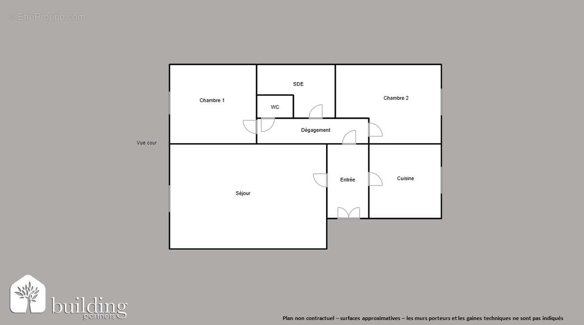 Appartement à COURBEVOIE