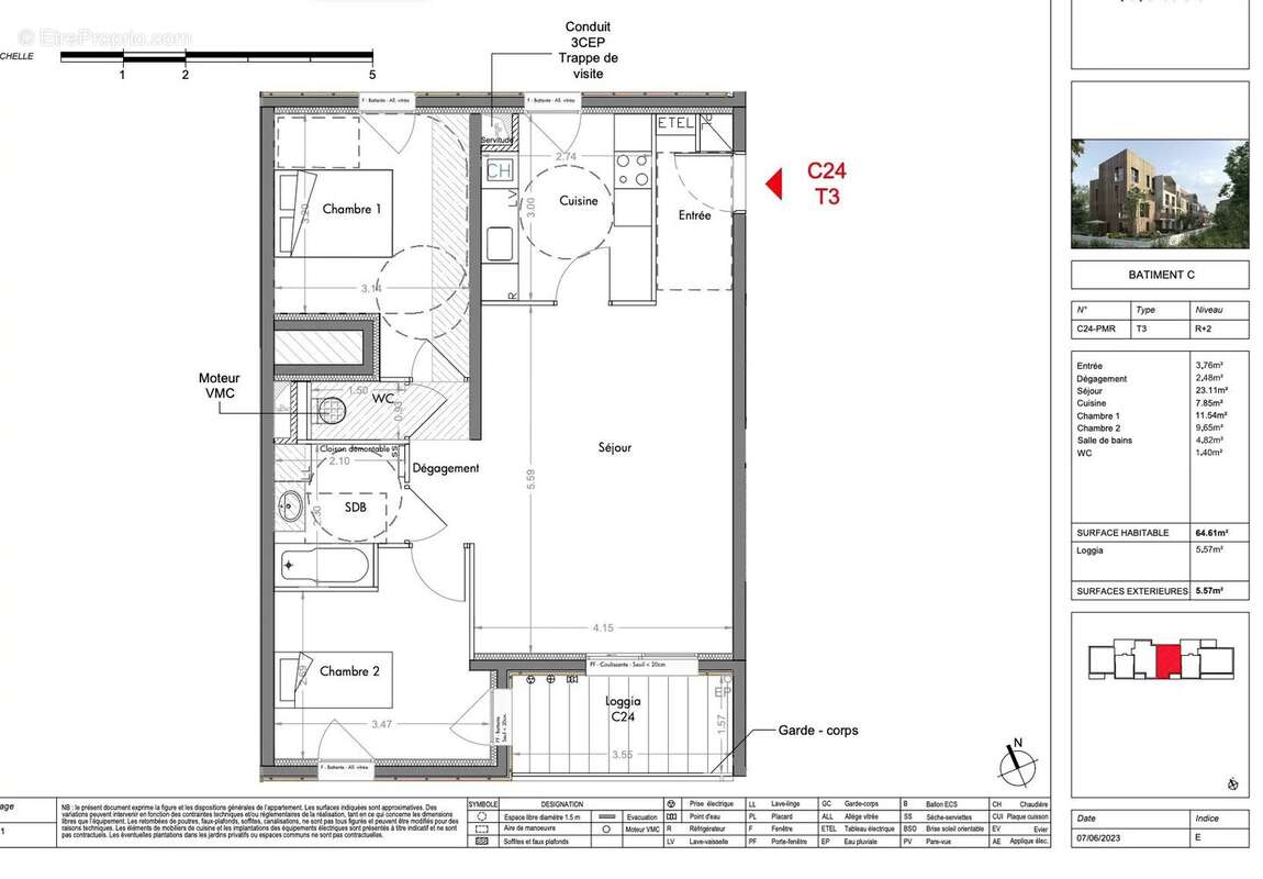 Appartement à SCEAUX