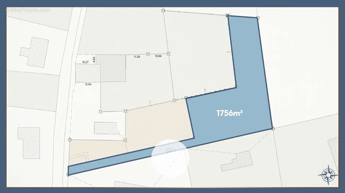 Terrain à SAINT-TRIMOEL