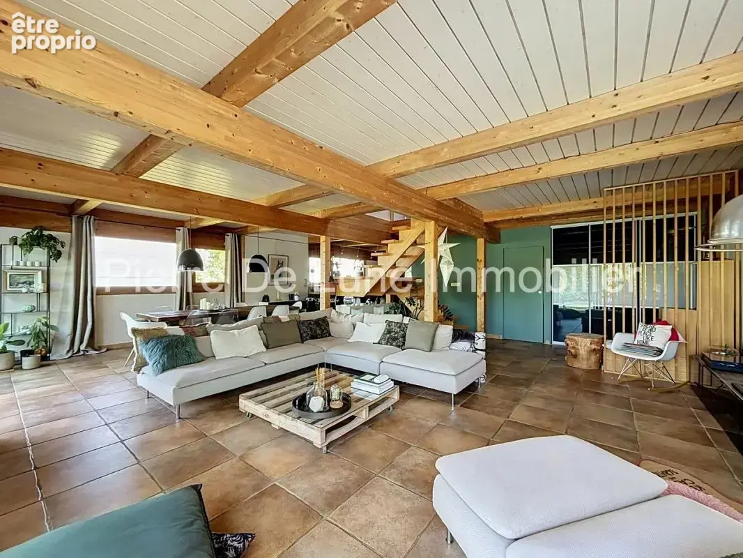 Trévignin – Maison d'exception en ossature bois avec vue dominante, piscine et panorama sur les montagnes - photo 19