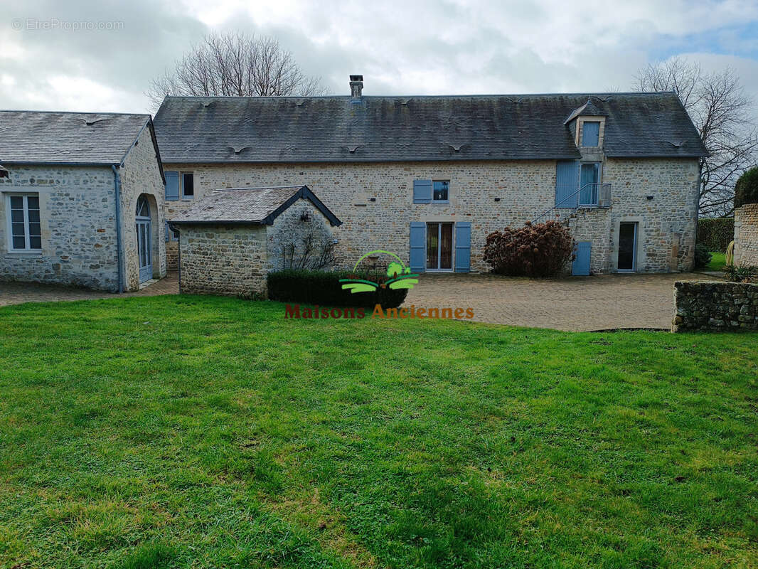 Entre caen et bayeux - maison ancienne 5 pp 192 m2, gîte40 m2, dependance et jardin - photo 21