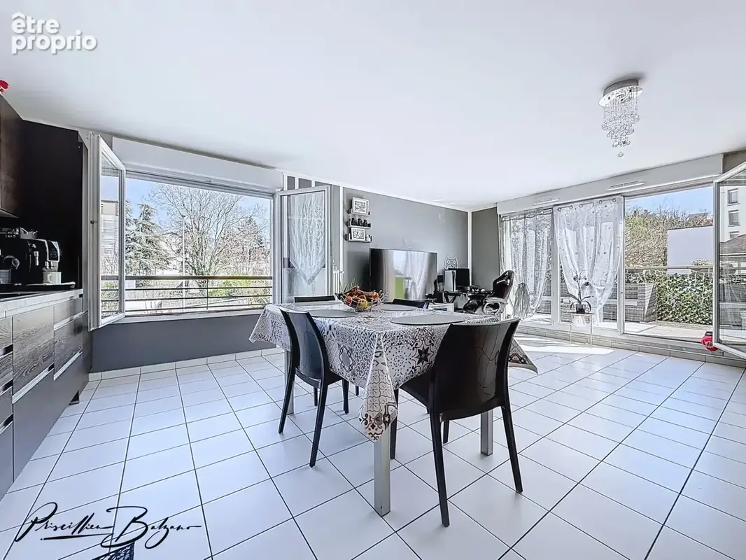 Appartement à vendre 5 pièces saint fons (69 saint-fons – t5 dernier de 104 m² étage avec terrasse 26 m² – résidence récente - photo 15