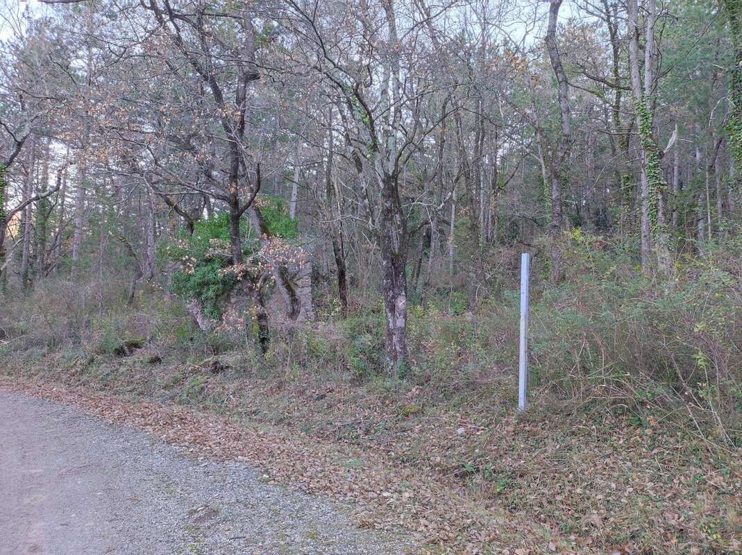 Terrain à SAINT-ETIENNE-DE-GOURGAS