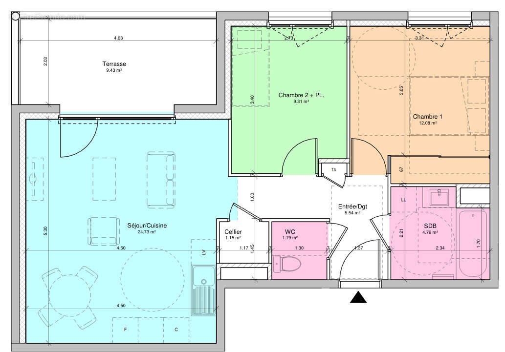 Appartement à LE CHEYLAS