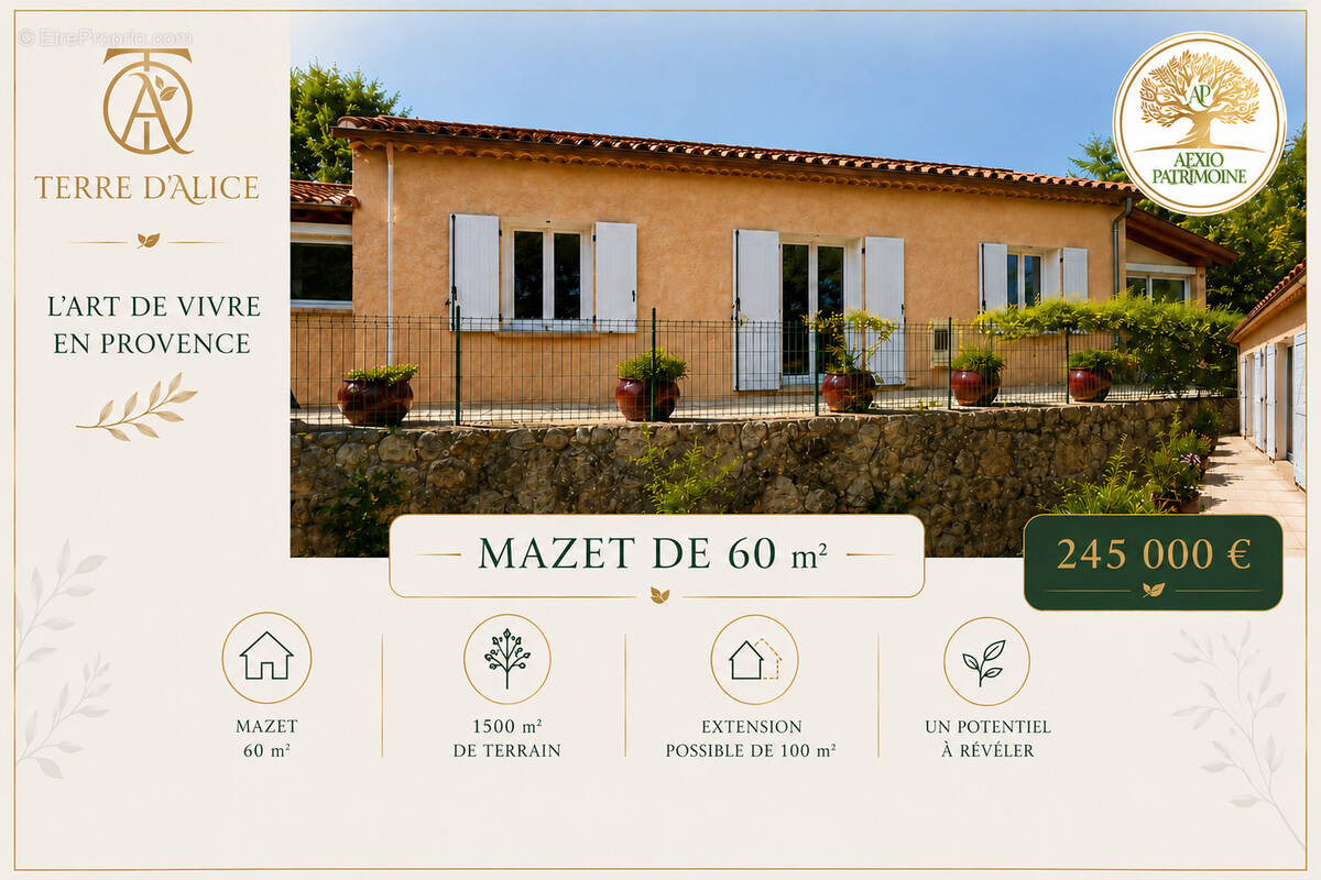 Maison à FLASSANS-SUR-ISSOLE