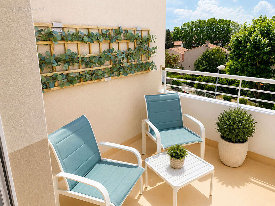 Appartement t3 carcassonne - 3 pièce(s) - 53.76 m2 - photo 6