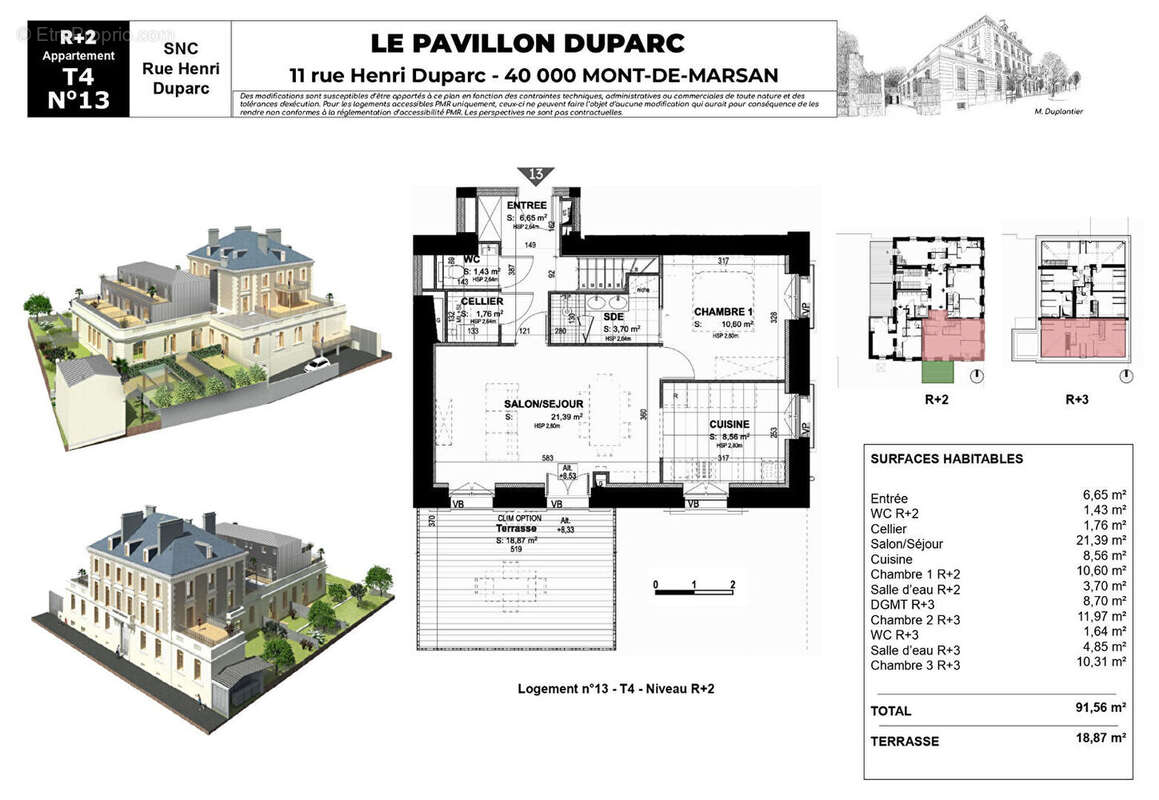 Appartement à MONT-DE-MARSAN
