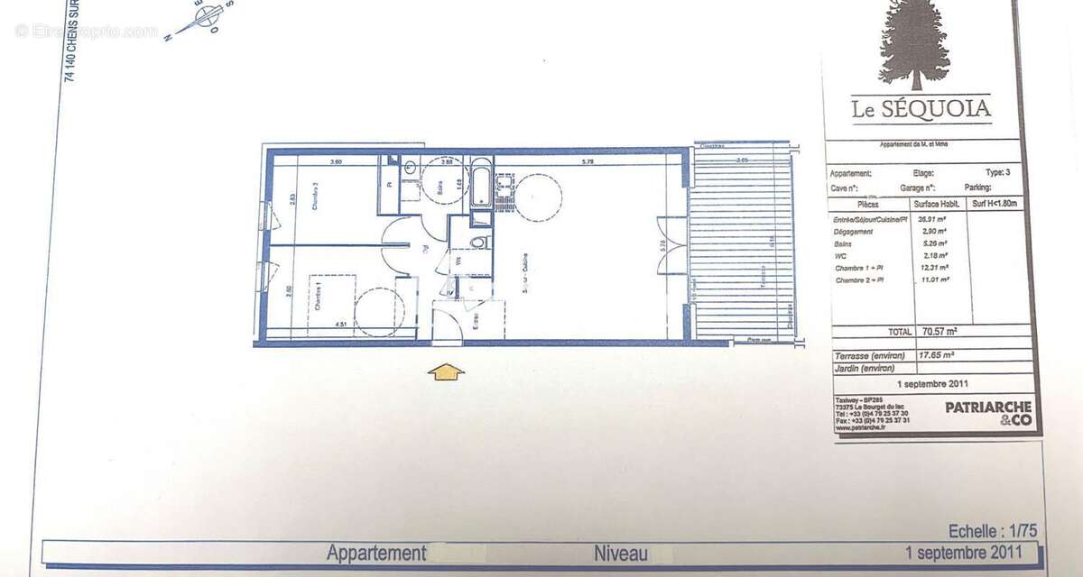 Appartement à CHENS-SUR-LEMAN