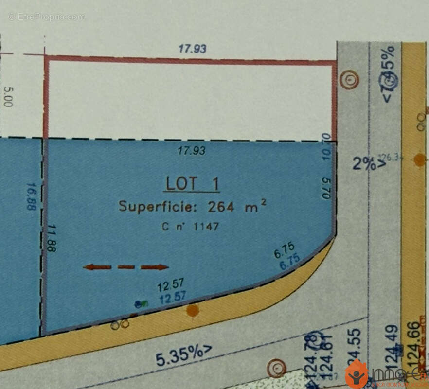 Terrain à COUTEVROULT