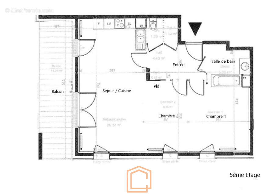 Appartement à LYON-7E