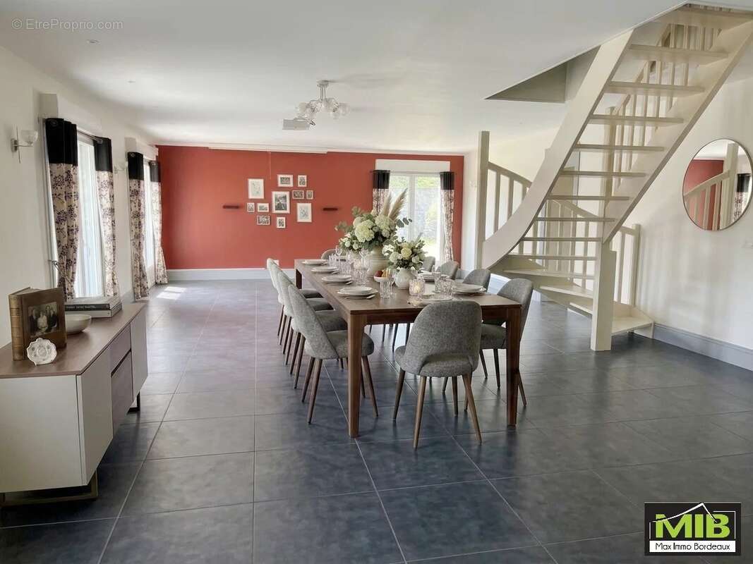 Grande maison familiale avec jardin et piscine – podensac - photo 3