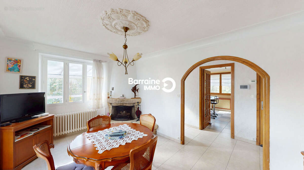 Exclusivite a vendre brest  maison independante terrain de 3500m²  appartement independant - photo 7