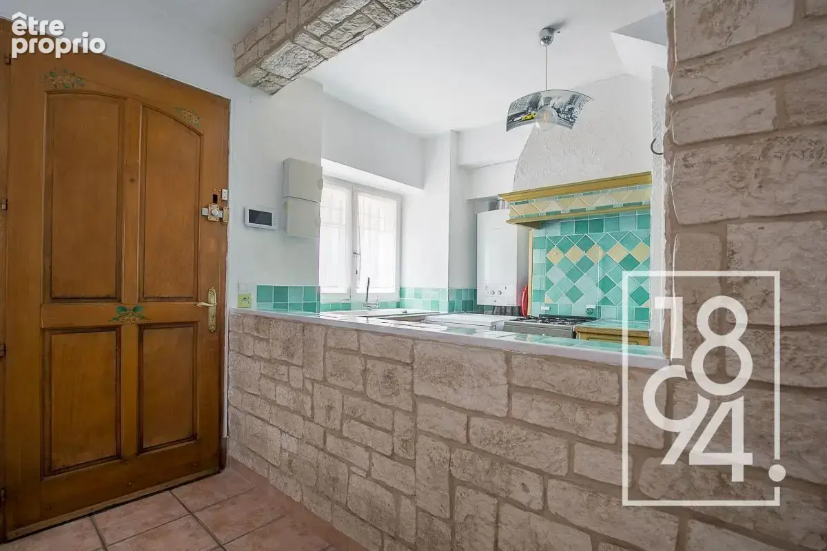 Maison de ville duplex t2 43m2 au calme st julien 13012 marseille - photo 2