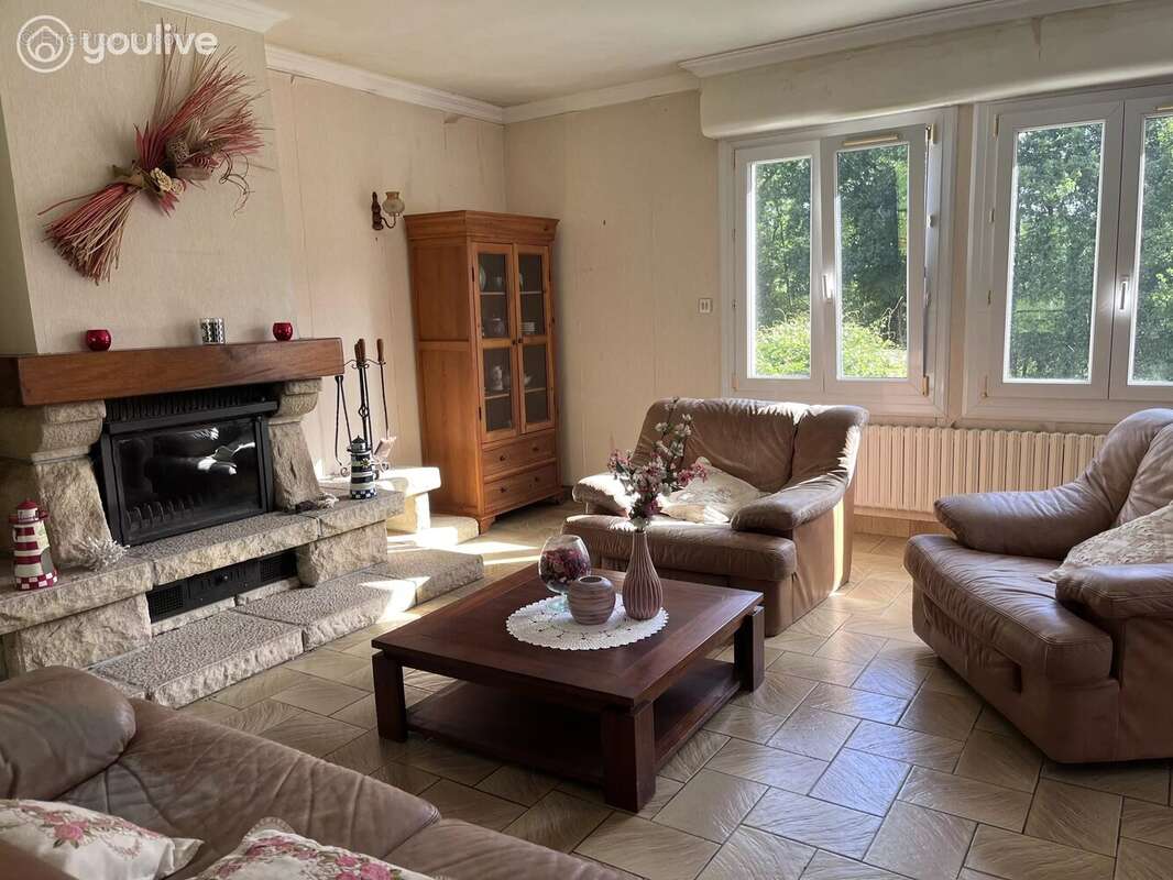 Maison a vendre à fouesnant : la nature & les volumes - photo 11