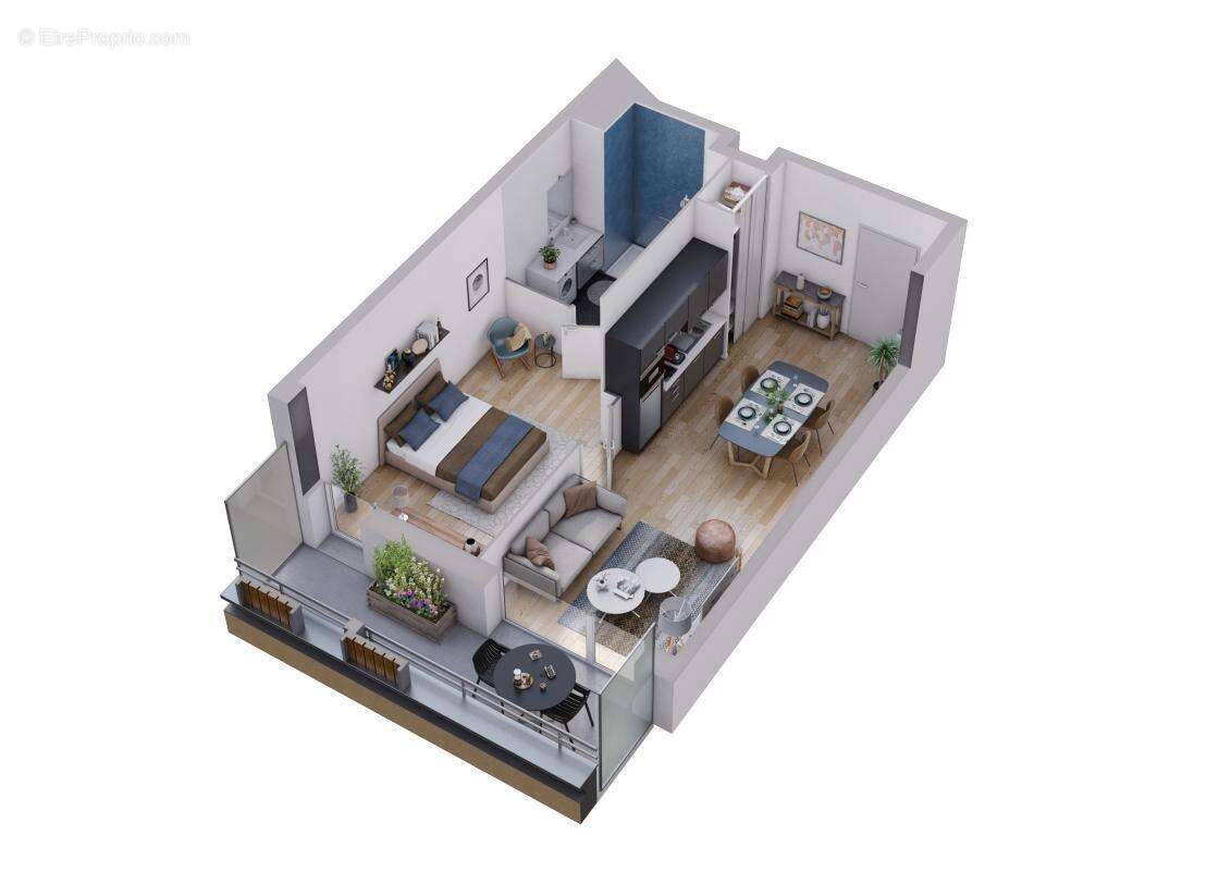 Appartement à FLEURY-SUR-ORNE